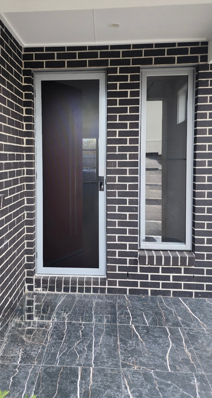 Perforated Aluminium Security screen Door